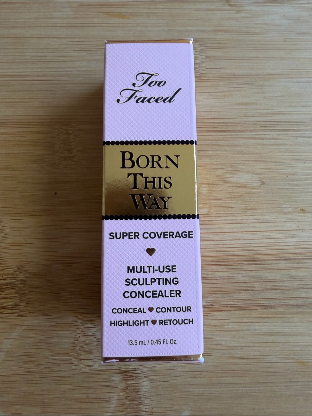 Too Faced Born This Way Super Coverage Sculpting Concealer — NWB
